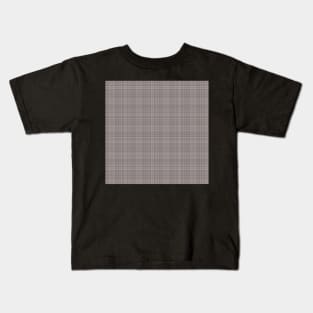 Tweed by Suzy Hager         Cade Collection 26       Shades of Grey, Brown and Violet Kids T-Shirt